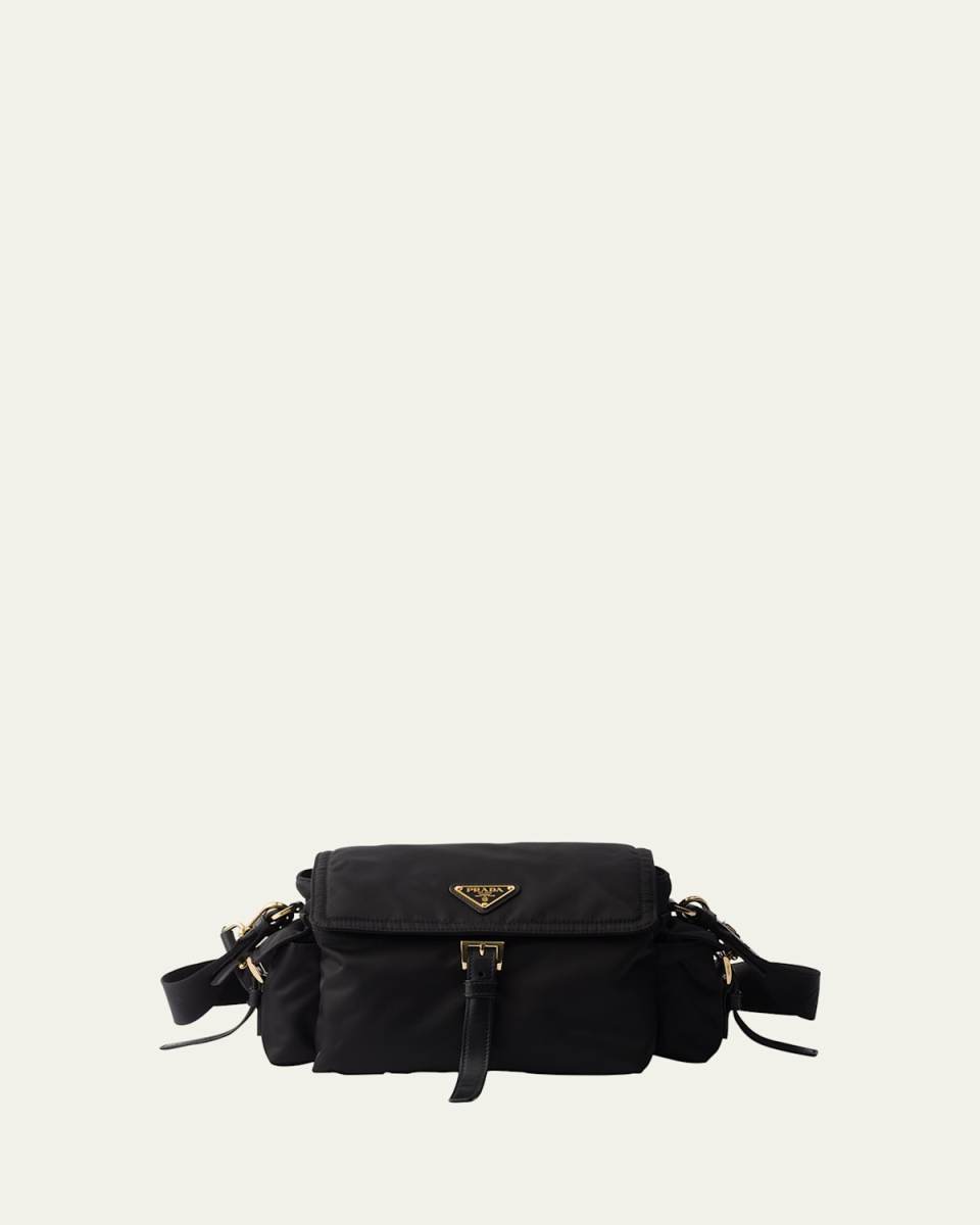 Explore Medium Re-Nylon Shoulder Bag